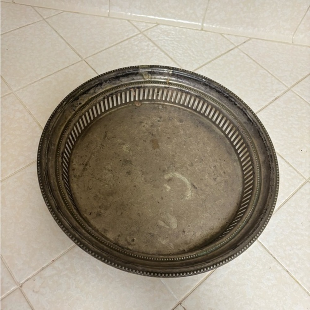 Vintage Towle Silver Plated Serving Tray